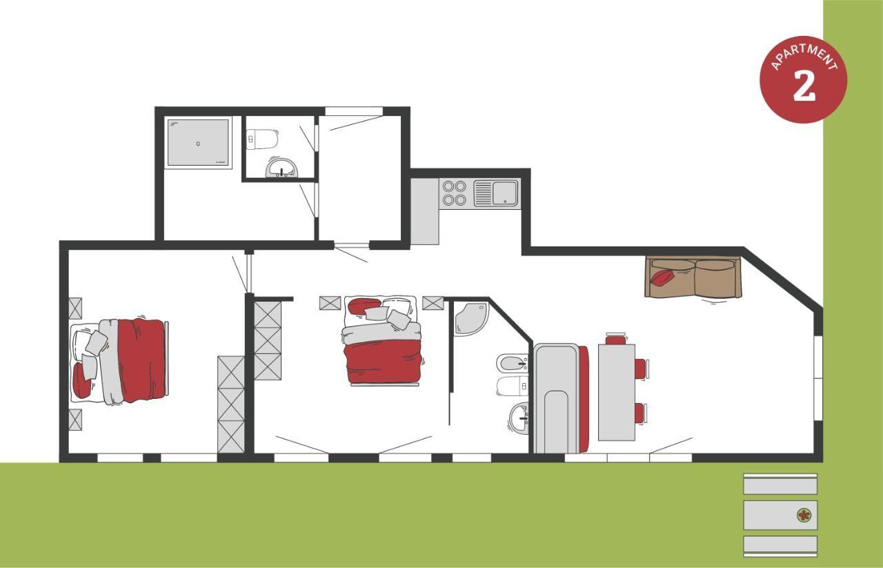 Peil Highend-Basic Apartments San Candido Camera foto